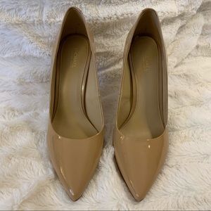 Nude colored MICHAEL Michael Kors pumps size 8